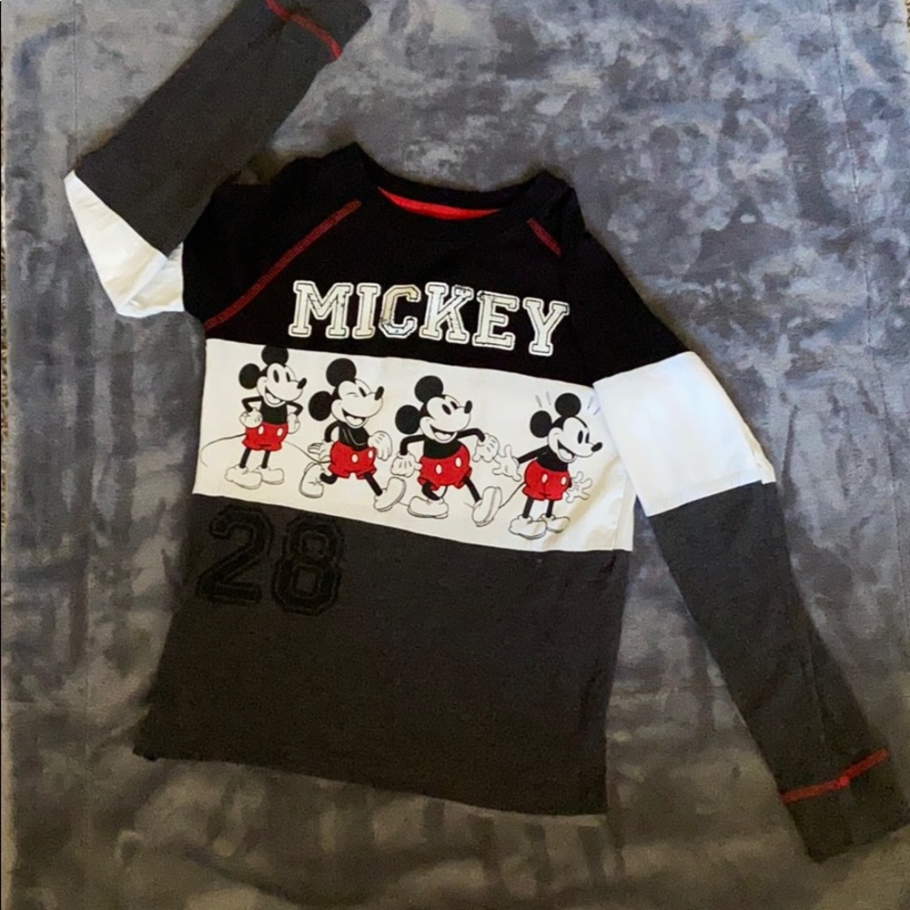 Boys Mickey Long Sleeve T-Shirt